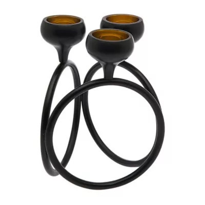 Godinger Nero D'oro 3 Light Candelabra | Belk