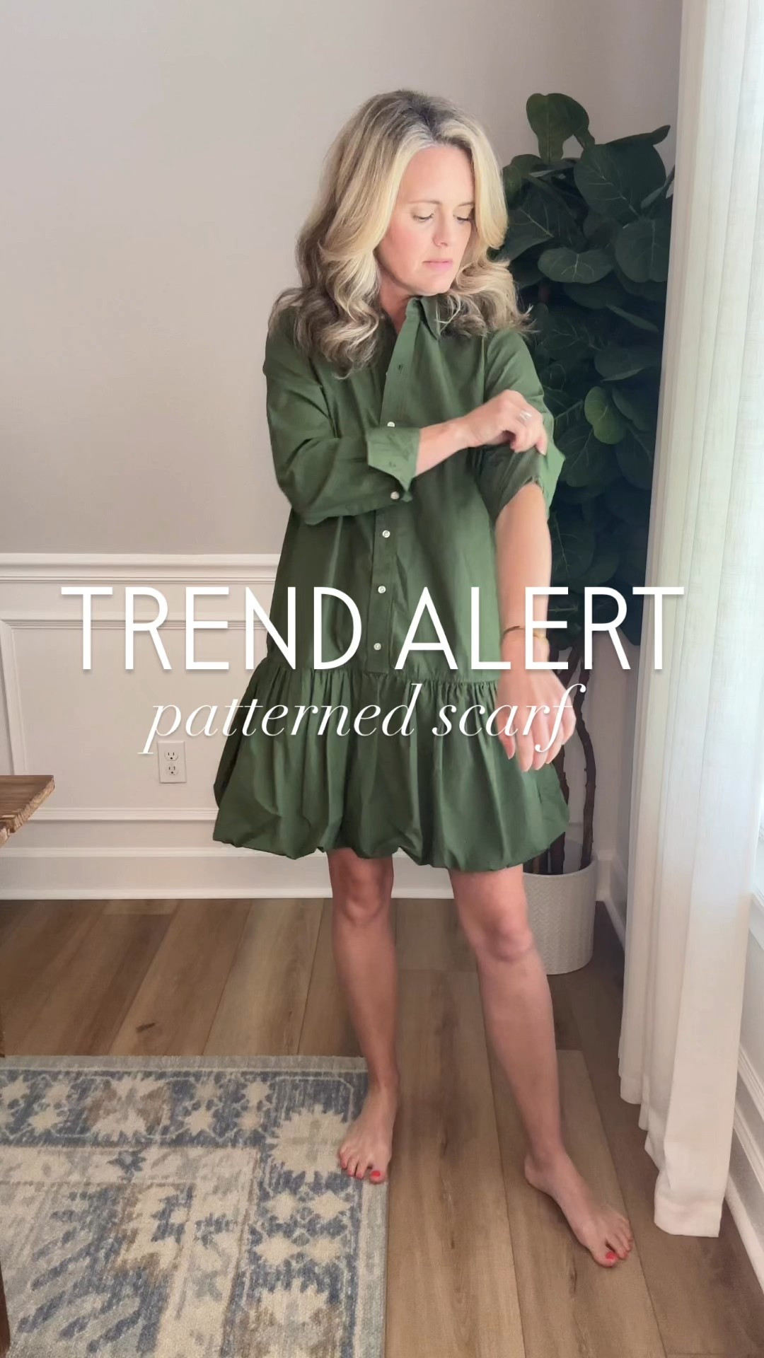 Trend alert: patterned scarf! Still playing around with different ways to tie it but I love the addition of the scarf to these 2 outfits! (Linking the dress and denim skirt in the Mavely app!)

#LTKFindsUnder50 #LTKOver40 #LTKStyleTip