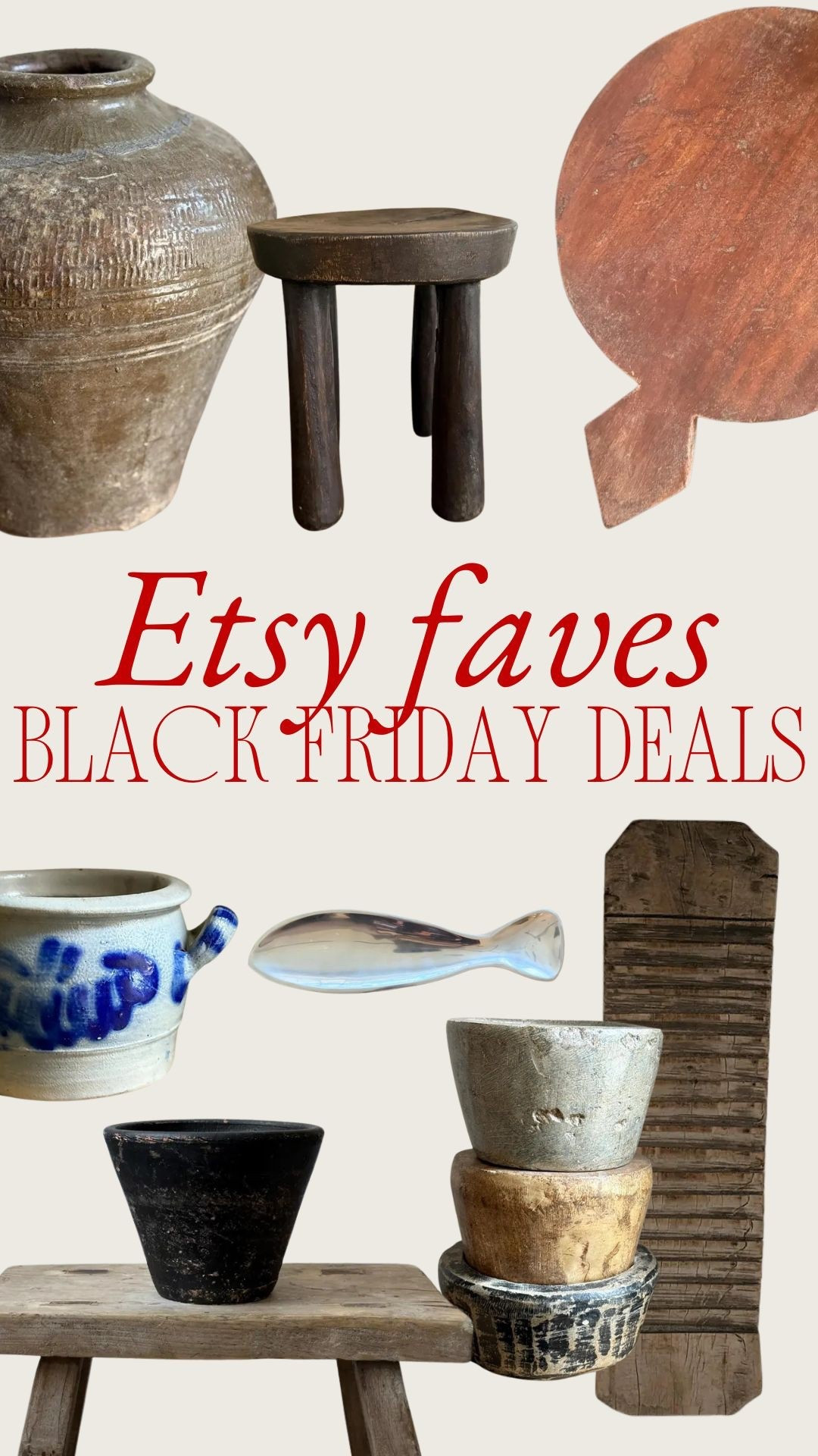 Vintage collected home finds from Etsy 

#LTKHoliday #LTKCyberWeek #LTKGiftGuide
