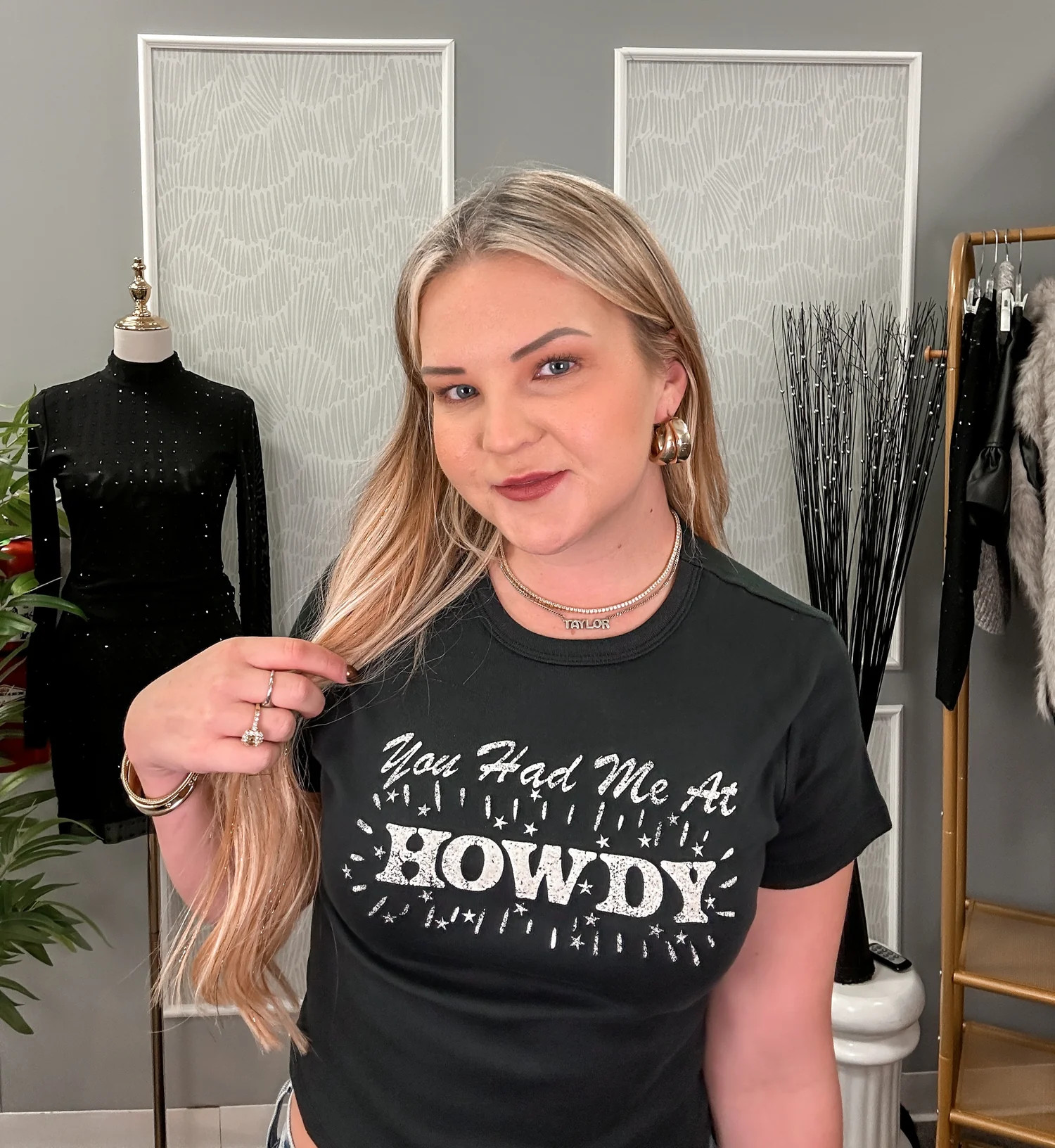 You Had Me At Howdy Tee | Sloan's Formals & Boutique