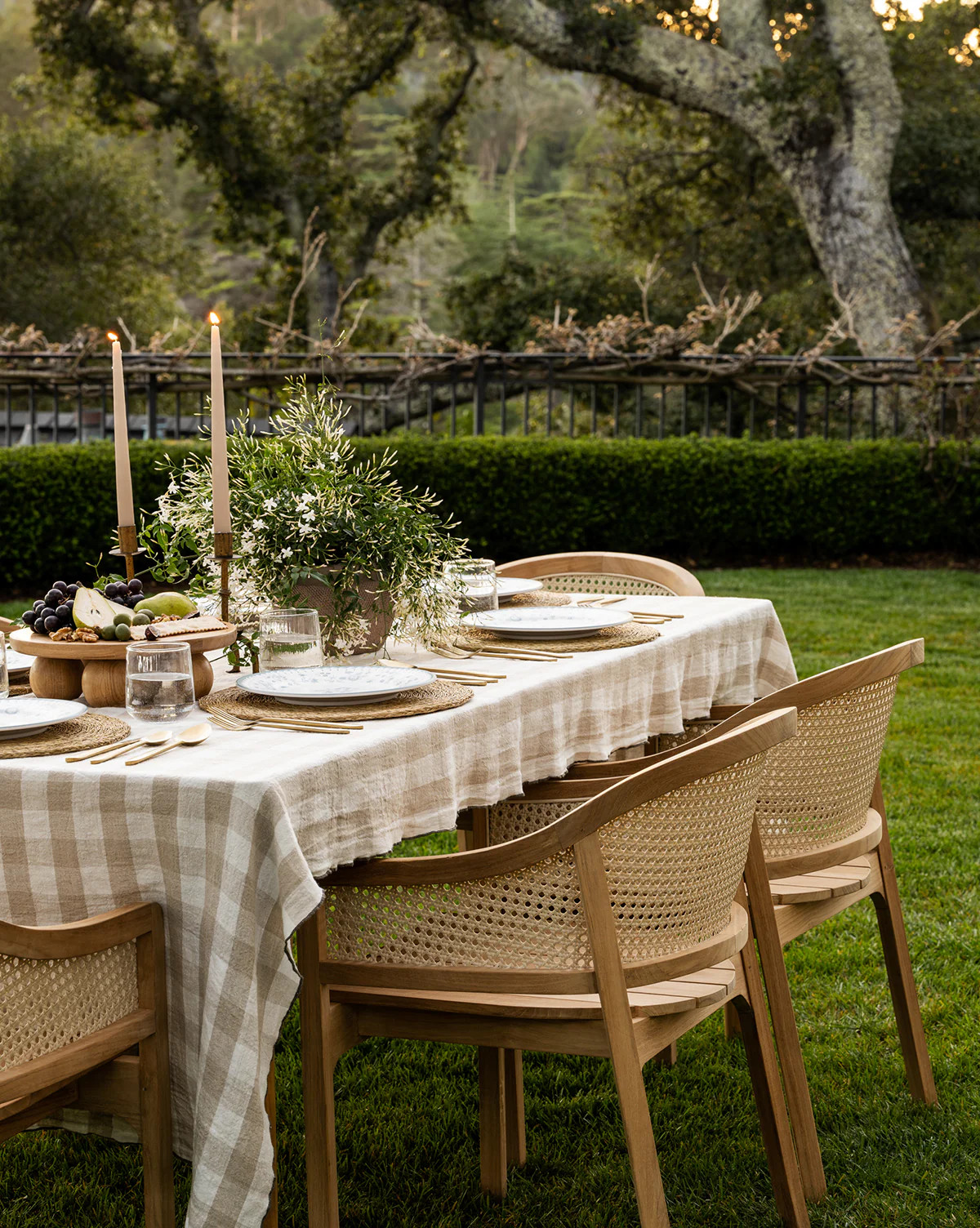 Charlie Check Tablecloth | McGee & Co. (US)