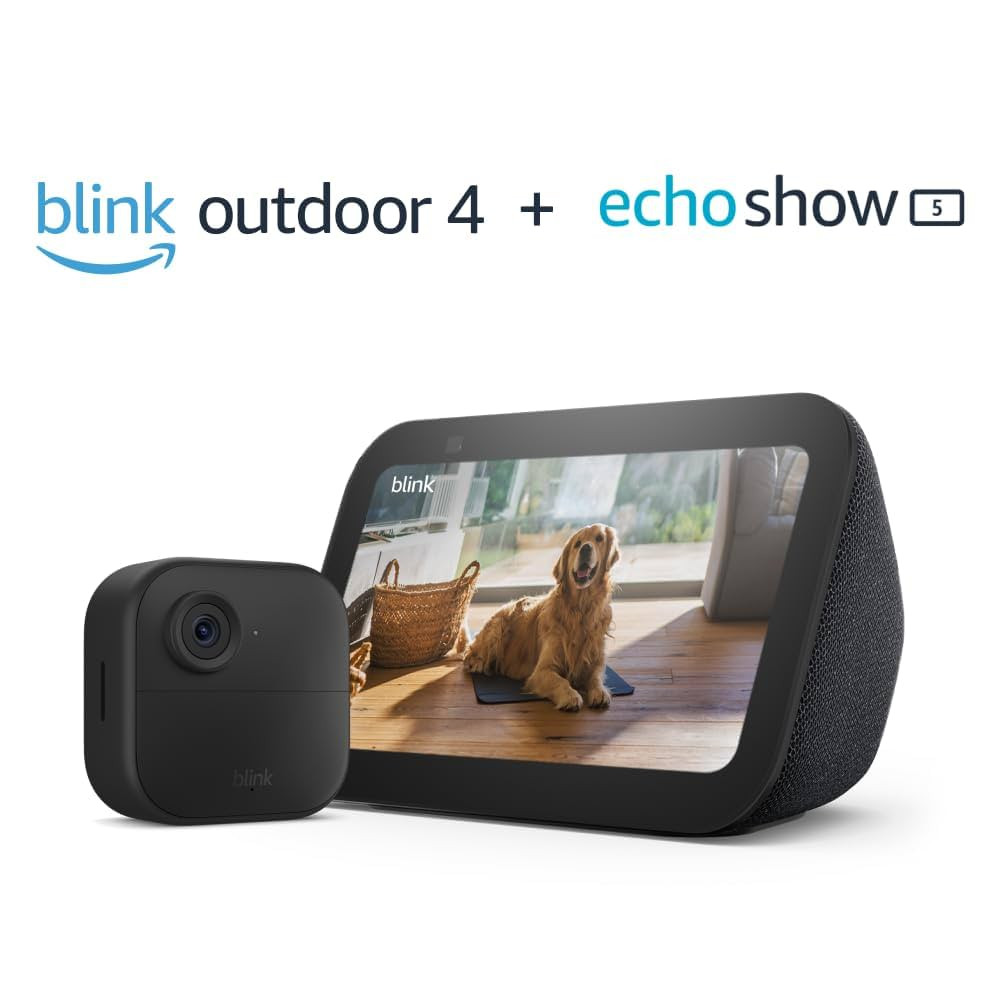 Blink Outdoor 4 one-camera system + Amazon Echo Show 5 | Amazon (US)