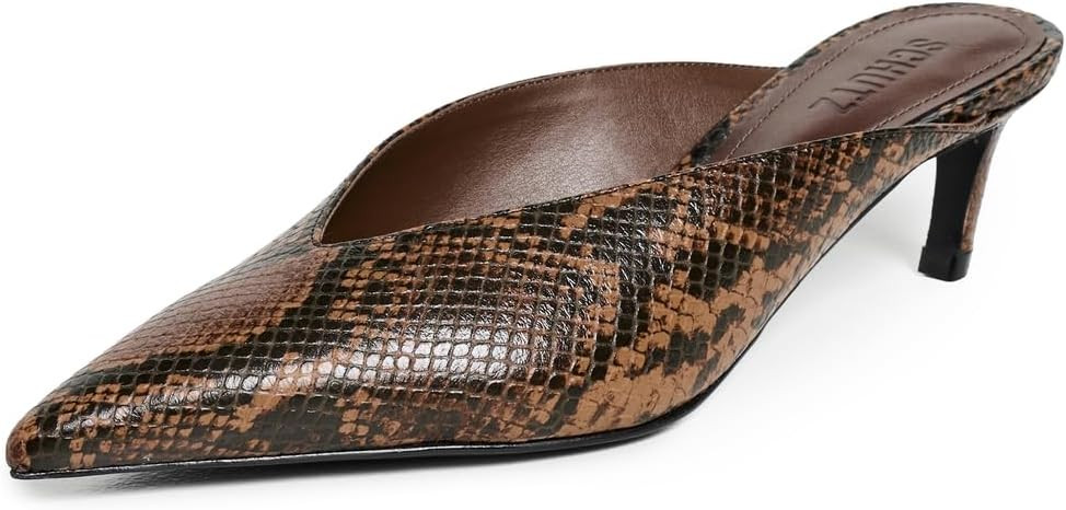 SCHUTZ Women's Loren Mid Mule | Amazon (US)