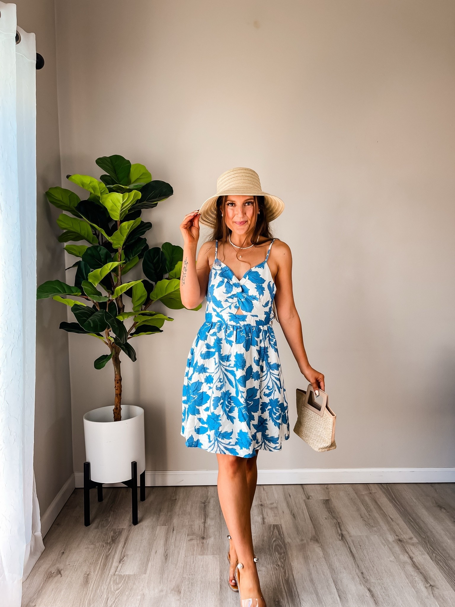 Slow Jam floral mini dress. Cupshe

#LTKSwim #LTKTravel