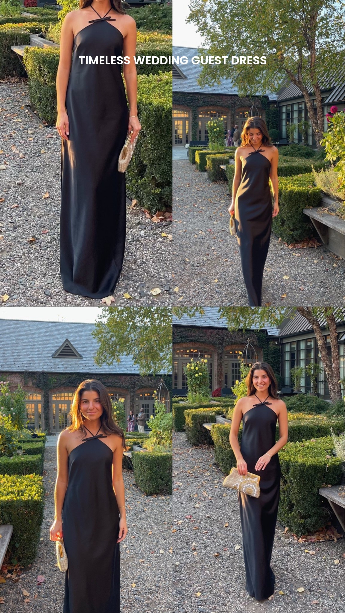[9/17/26] this dress is last season from WAYF, so timeless and chic. A few SKUs available at Nordstrom for 33% off ($86!!) but linking similar styles that are in stock and another WAYF option that’s pretty similar 🖤

#LTKSeasonal #LTKSaleAlert #LTKWedding