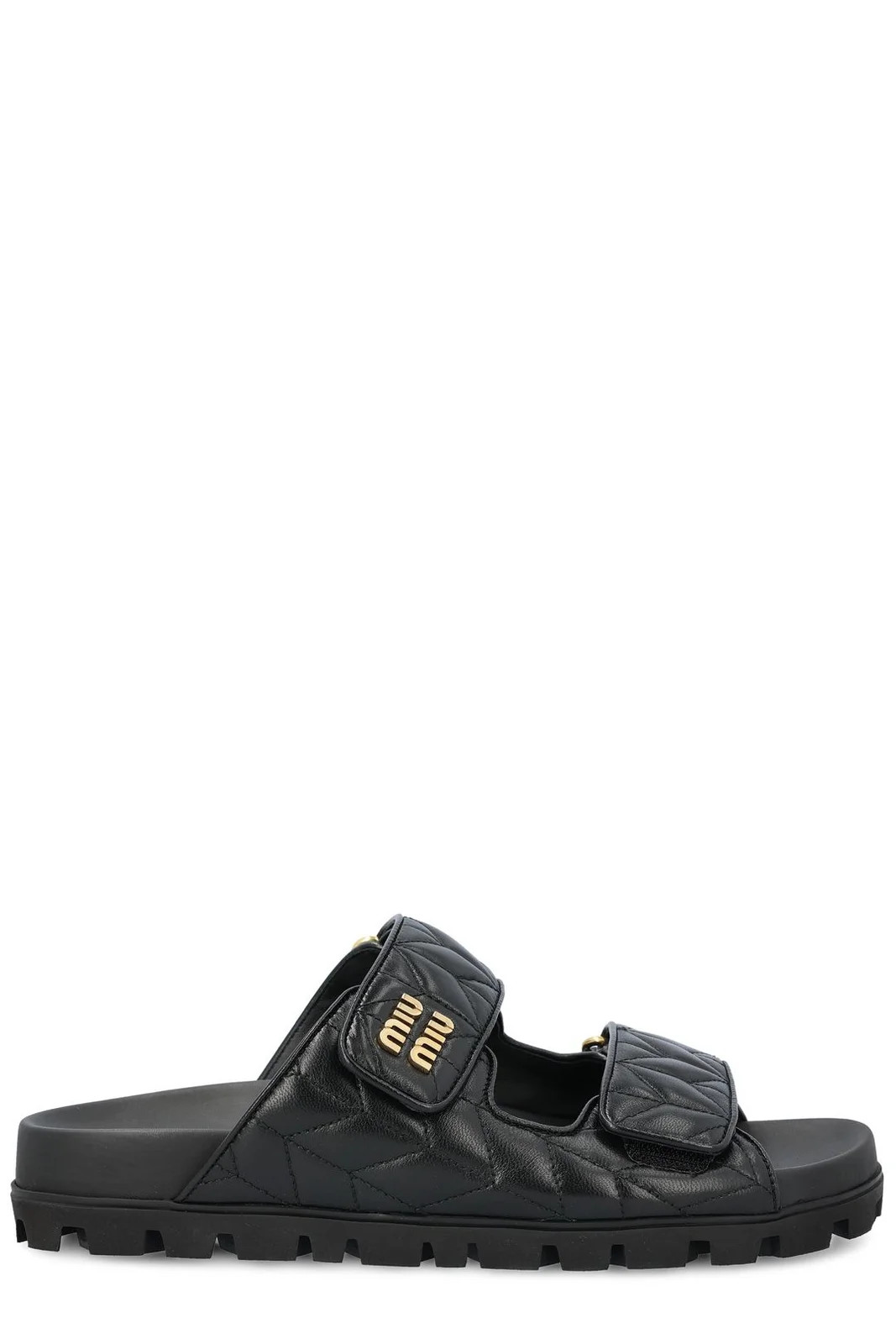 Miu Miu Quilted Slip-On Sandals | Cettire Global