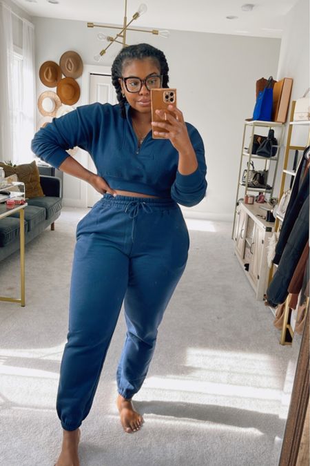 Love Aritzia but the prices of some the basics are 😫
Picked up this AMAZING dupe from PLT. The quality 💙 The color 💙💙 The fit 💙💙💙 
I’m wearing a Large in the top and bottom 

#LTKstyletip #LTKGiftGuide #LTKcurves