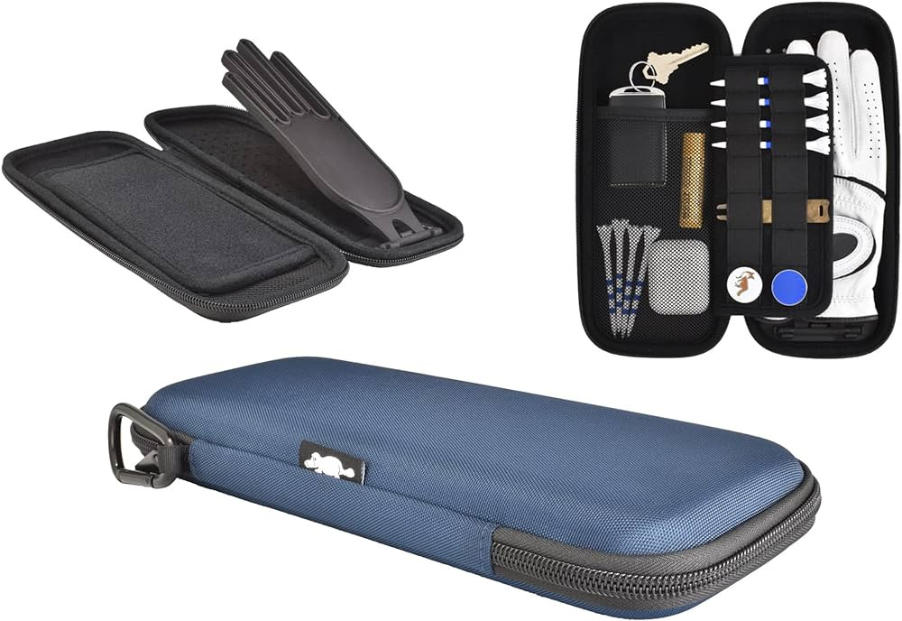 Caddie Case - Golf Glove Holder with Hinging Stiff Shaper - Golf Accessories for Men & Women - Ha... | Amazon (US)