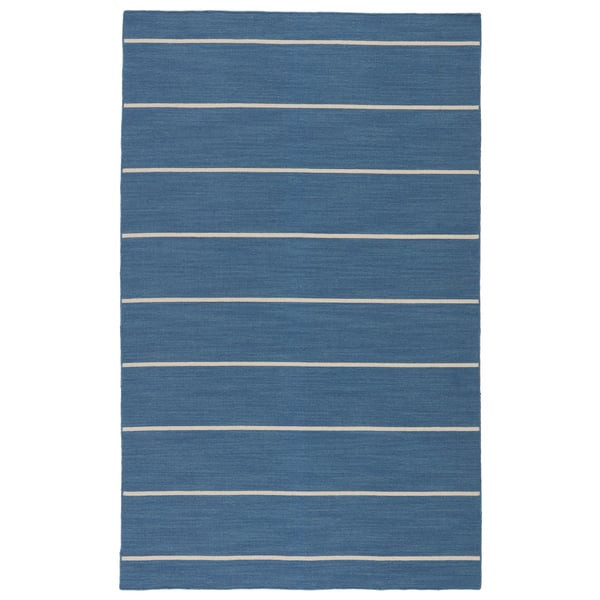 Jaipur Living Coastal Shores Cape Cod Striped Wool Area Rugs | Rugs Direct | Rugs Direct