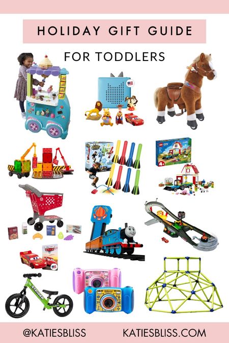 Holiday gift guide ✨ for toddlers

Play dough. Tonies. Cars. Thomas the train. Jungle gym. Camera. Bike. Magnitiles. Target. Play food. Building. Lego. 



#LTKkids #LTKCyberWeek #LTKGiftGuide