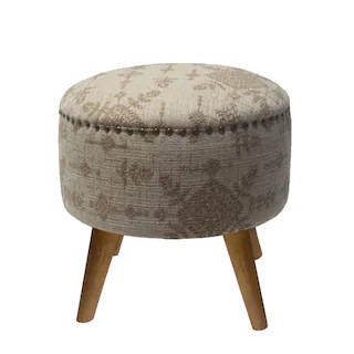 16" Wheat Nailhead Round Stool by Ashland® | Michaels | Michaels Stores