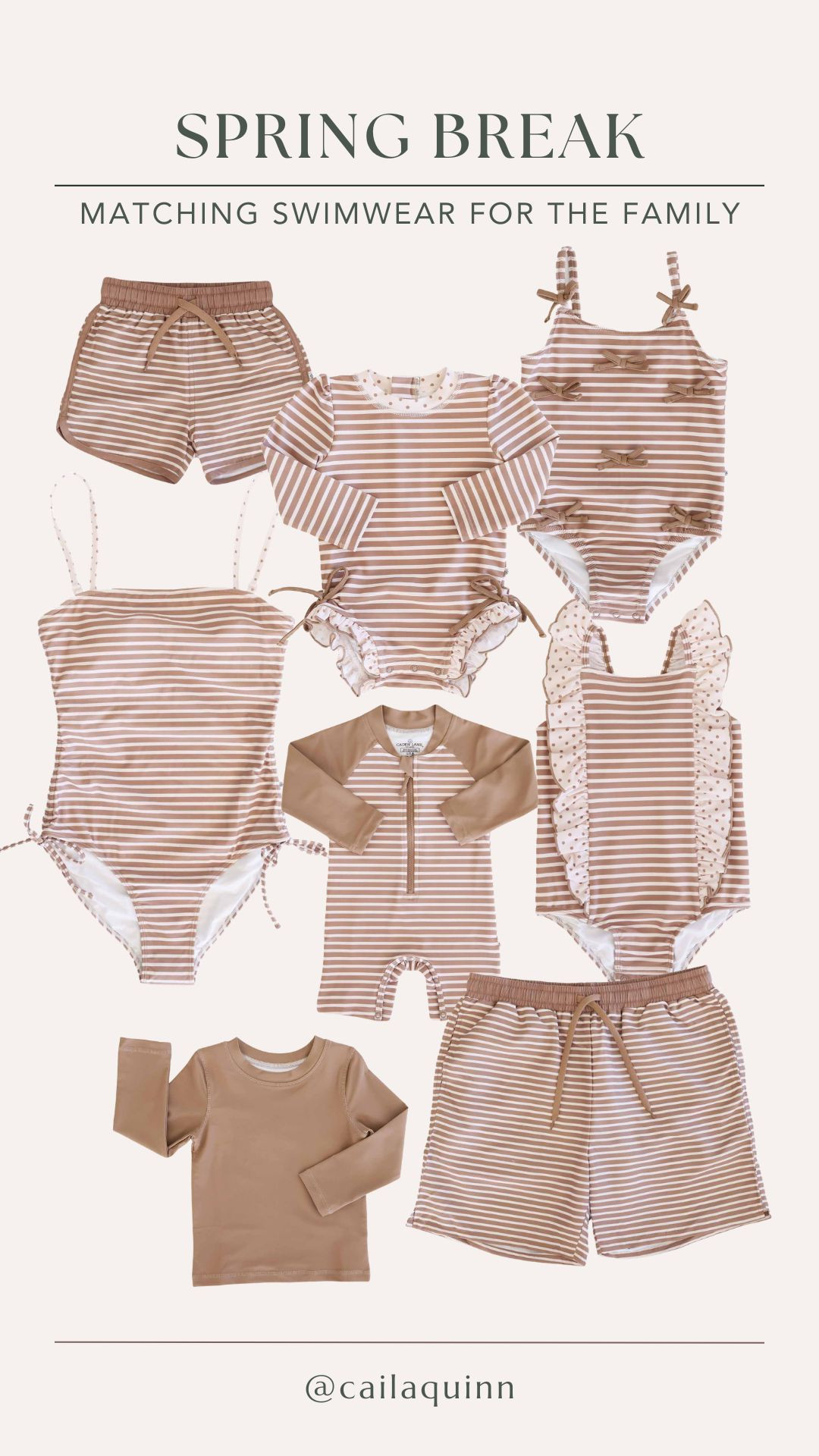 Matching swimwear for the whole family! 

 #LTKSpringSale #LTKSwim #LTKKids