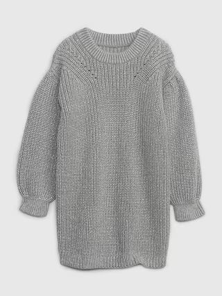 Toddler Puff Sleeve Sweater Dress | Gap (US)