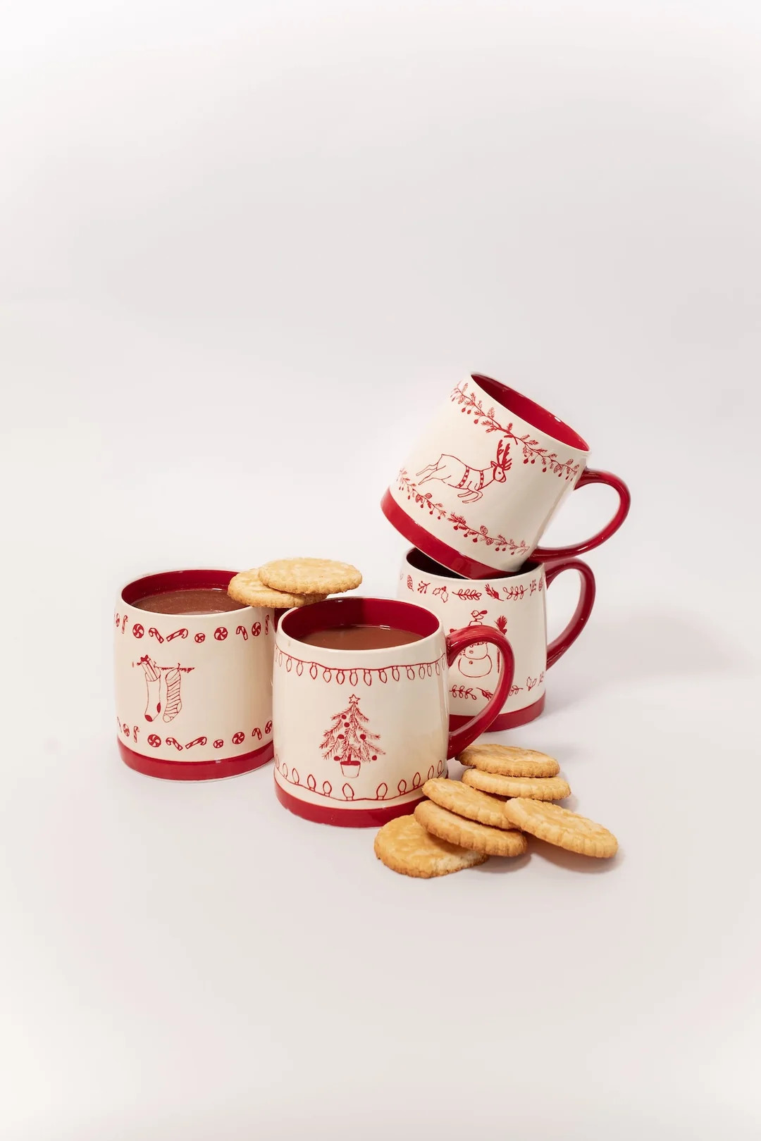 Stoneware Holiday Mug | THELIFESTYLEDCO