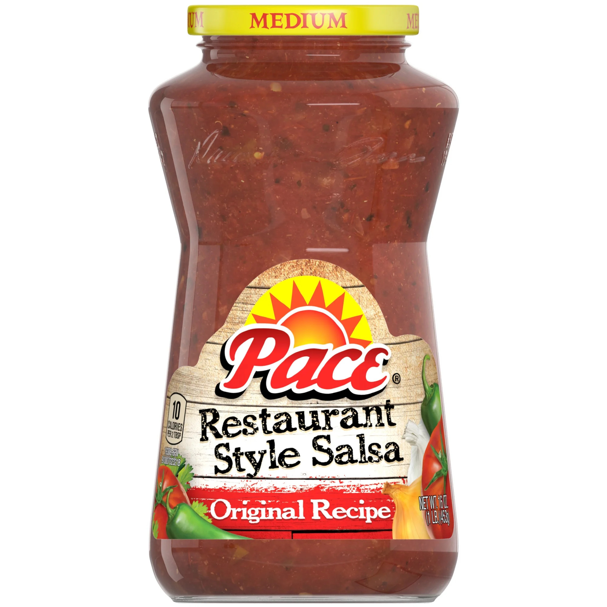 Pace Restaurant Style Original Recipe Medium Salsa, 16 oz Jar | Walmart (US)