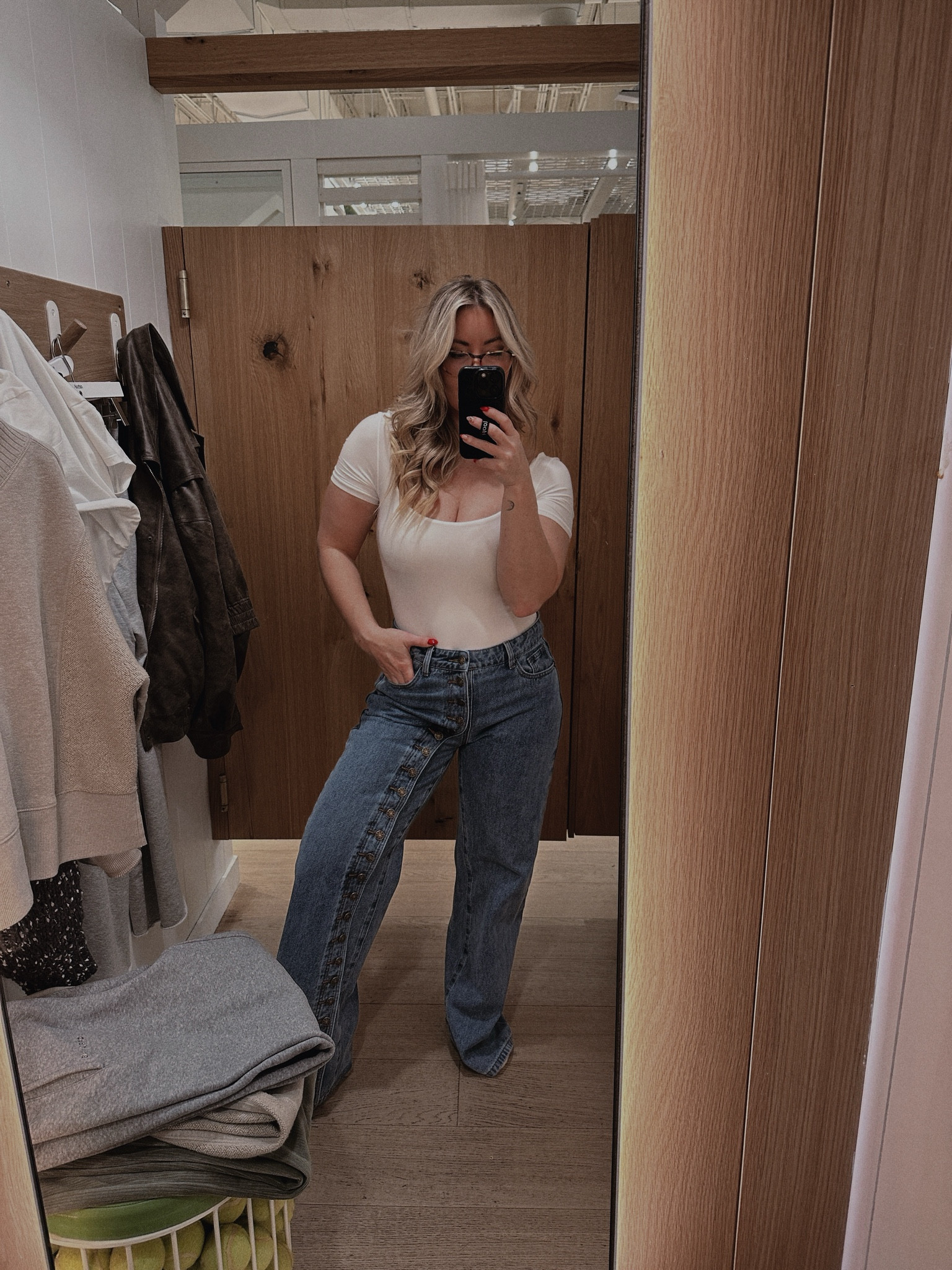 Aerie try on hail, aerie real, button down denim, lioness, contour bodysuit 

#LTKGiftGuide #LTKFindsUnder50 #LTKSaleAlert