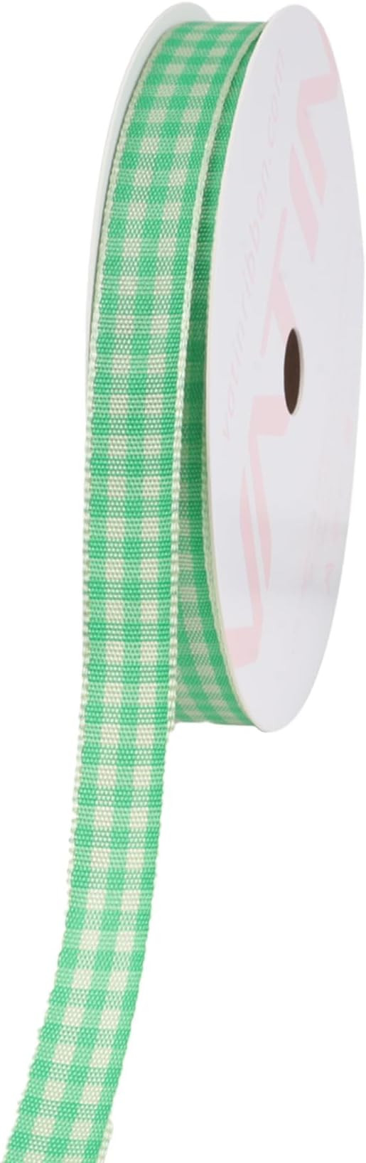 VATIN Mint and Emerald Gingham Ribbon, Each Roll Measuring 3/8 Inch Wide by 10 Yards Long, Featur... | Amazon (US)