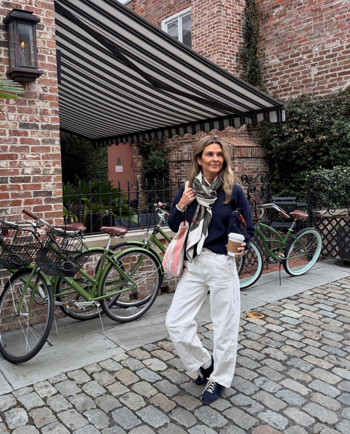 I’m 5’6”
Pistola discount code Tammy15
-Quince sweater sz S 
-Satin sneakers TTS 



#LTKOver40 #LTKWorkwear #LTKootd