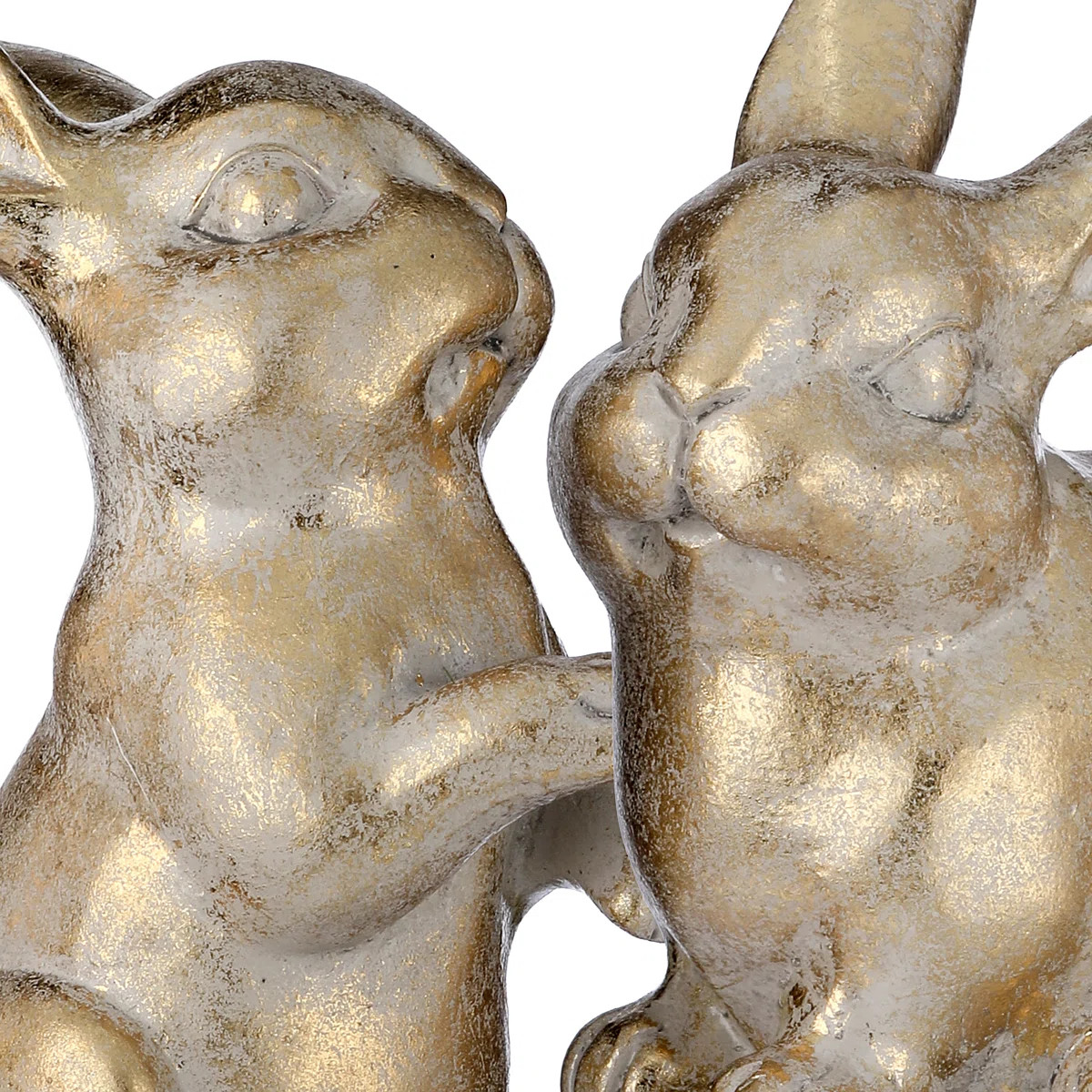 4-4.5" Resin Golden Bunny (Set of 4) | Wayfair North America