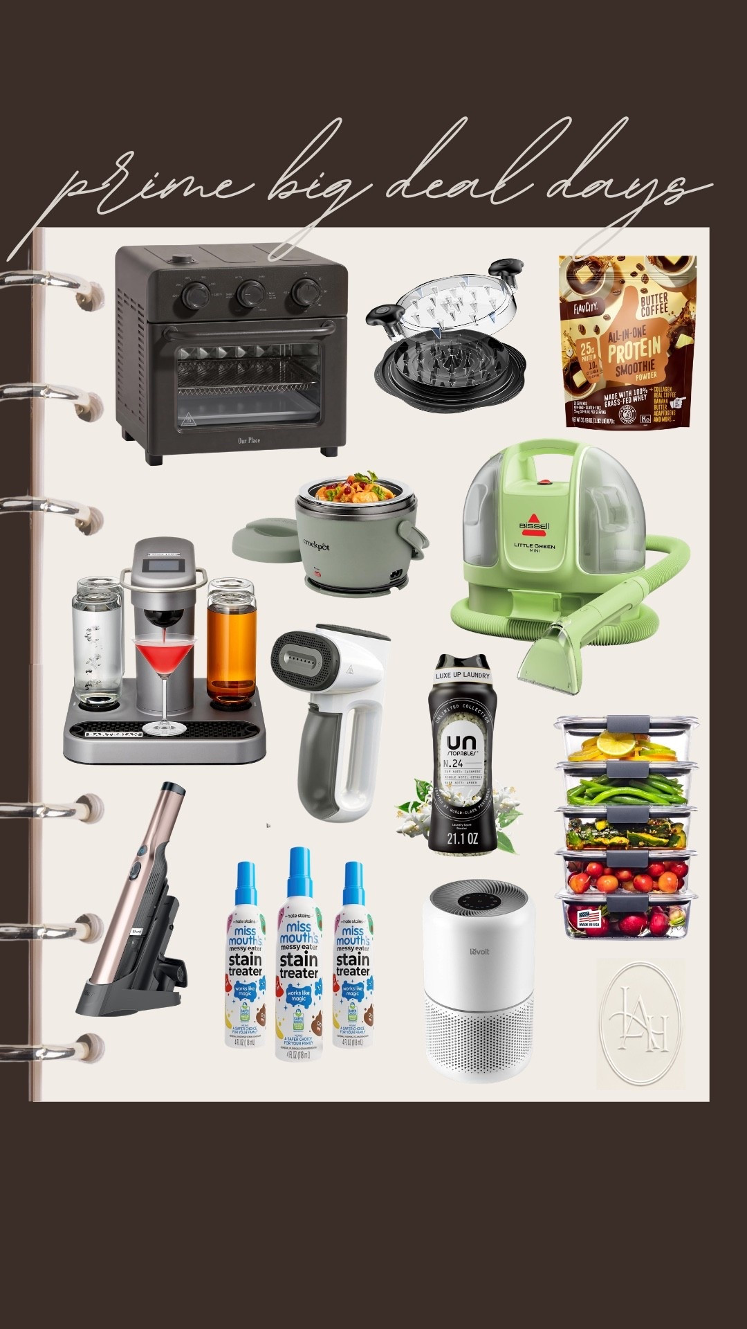 Prime Deals‼️ the best cleaning and kitchen finds that I absolutely love!! Portable carpet cleaners, toaster ovens, kitchen hacks, the best stain spray, Tupperware, protein powder and more!! Save now—2 days only!! Deals at 55%+ off!!