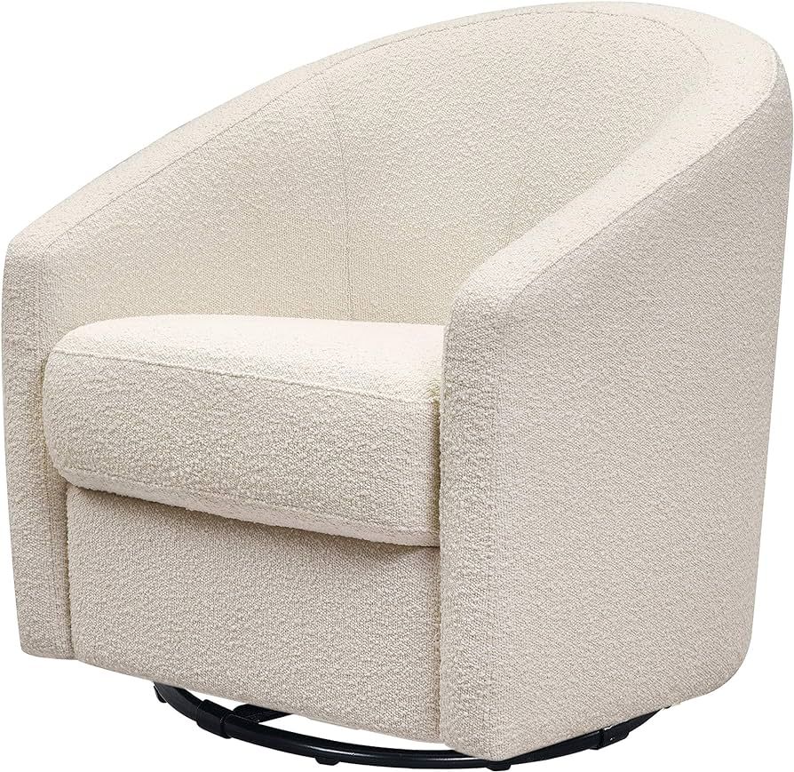 Babyletto Madison Swivel Glider in Polyester Ivory Boucle, Greenguard Gold and CertiPUR-US Certif... | Amazon (US)