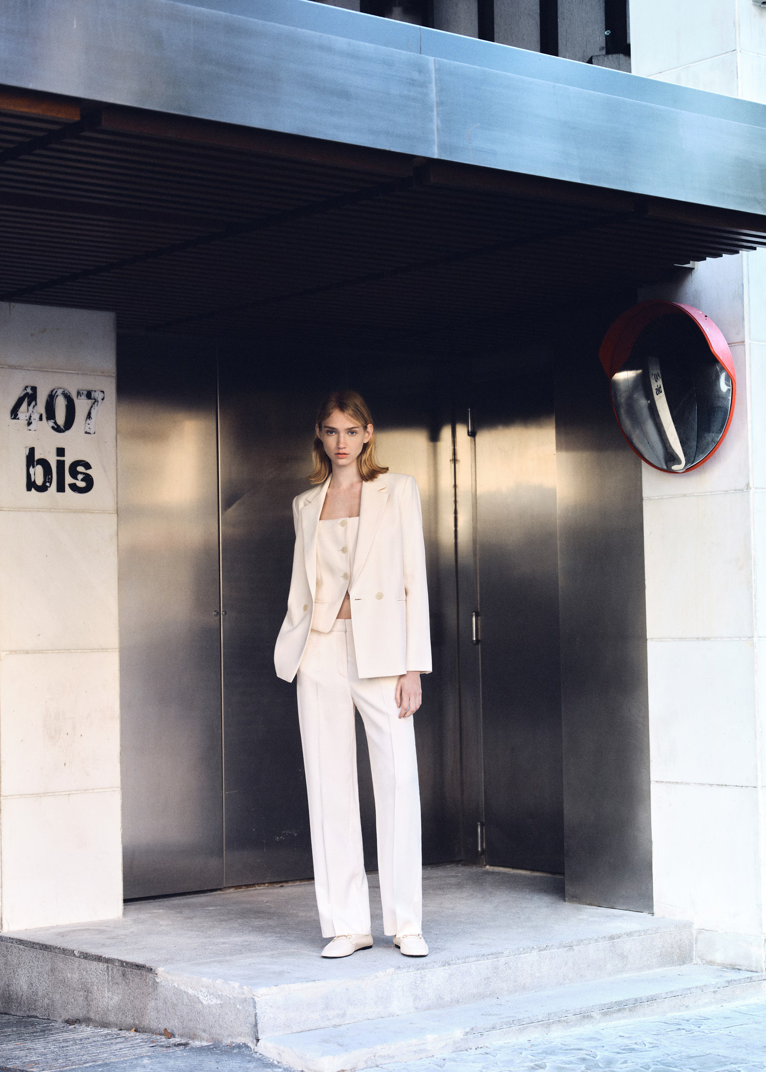 Straight suit trousers | MANGO (UK)