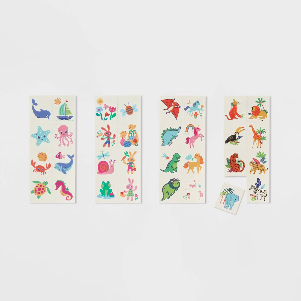 Animal Temporary Tattoos Easter Egg Fillers - Spritz™ | Target