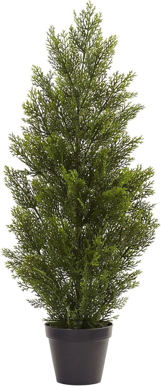 Nearly Natural 3ft. Mini Cedar Pine Tree (Indoor/Outdoor) | Amazon (US)