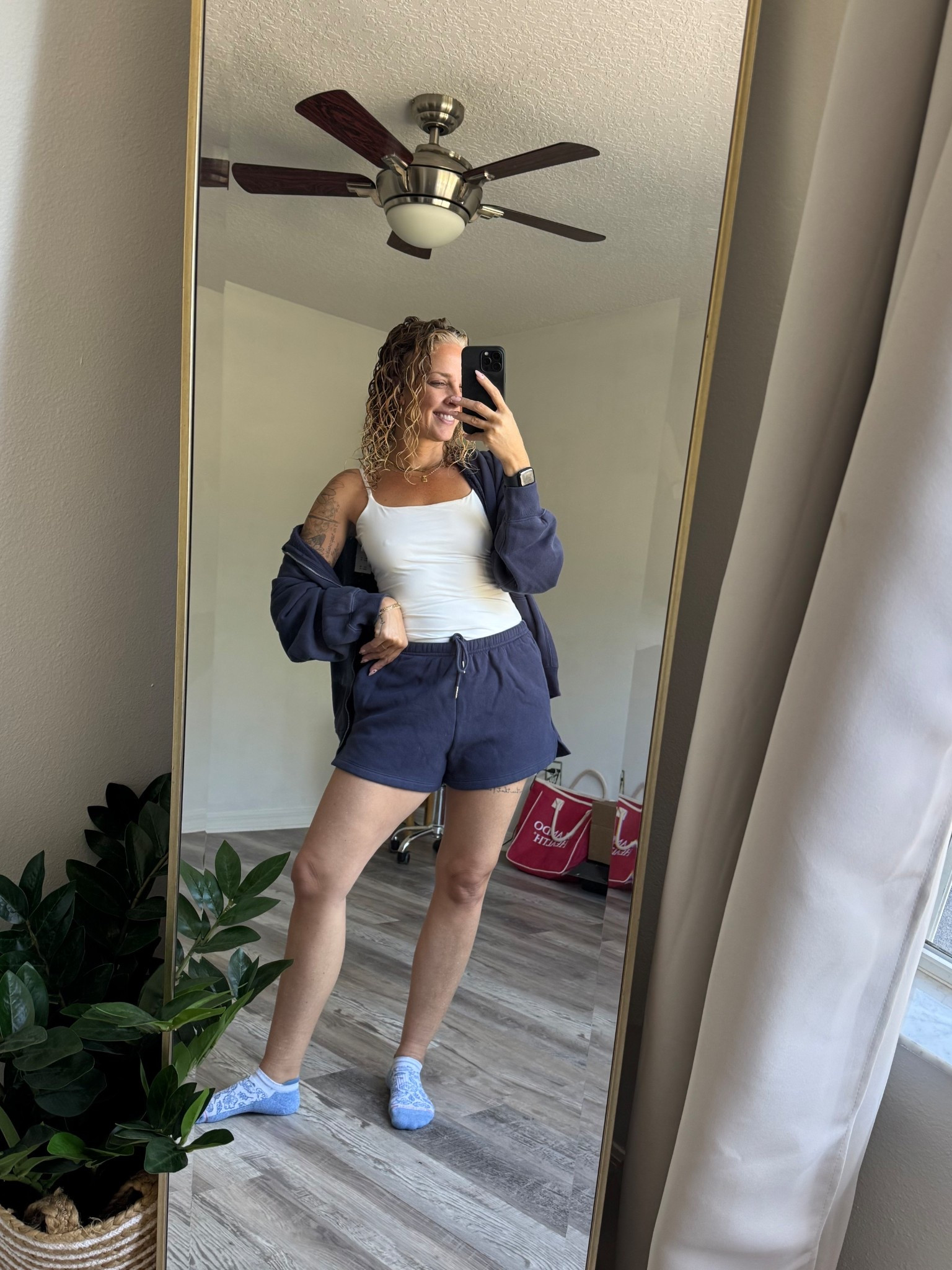 Abercrombie, matching sweatshirts and zip up sweatshirt. I did a medium in both. ￼

#LTKootd #LTKmomlife #LTKOver40