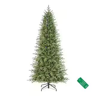 Home Decorators Collection 7.5 ft. Pre-Lit LED Grand Duchess Fir Slim Artificial Christmas Tree 2... | The Home Depot
