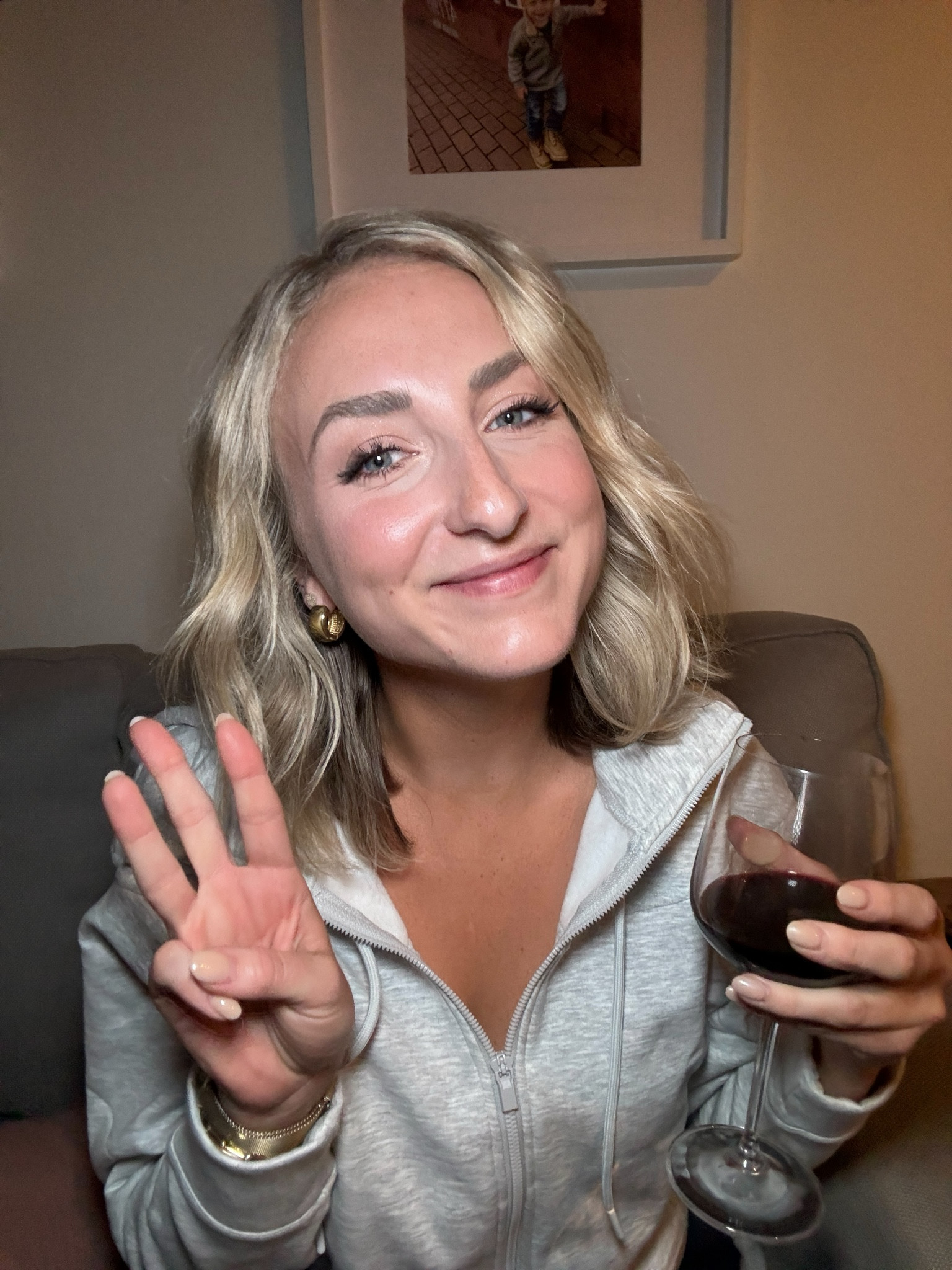 Head to my instagram for my 3 best family photo tips 😜 lovinggggggg this zip up hoodie. I’m actually obsessed. I borrowed my friends and tracked it down on google because I needed it. Also wearing two of my most worn earrings here! 

#LTKbeauty #LTKfamily #LTKfindsunder50