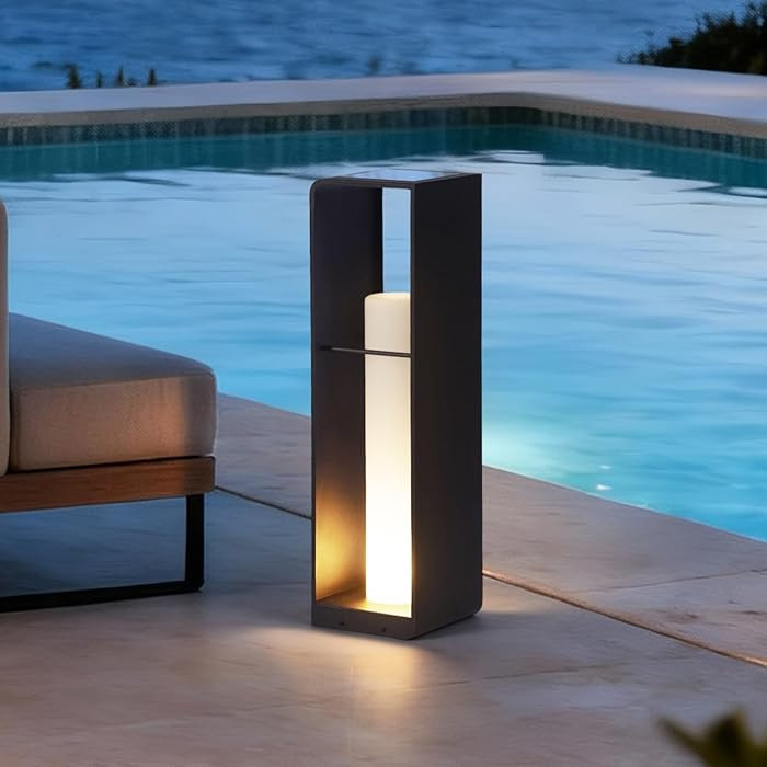 Smart Floor Lamp Dimmable, Cordless Dusk to Dawn Solar Lanterns Outdoor, Large Led Corner Floor L... | Amazon (US)