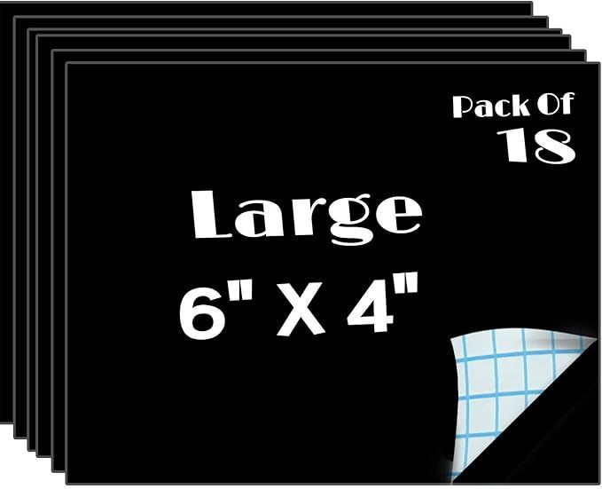 Extra Thick Large Chalkboard Labels For Big Bins Boxes Jars Containers 4x6 inch Erasable Reusable... | Amazon (US)