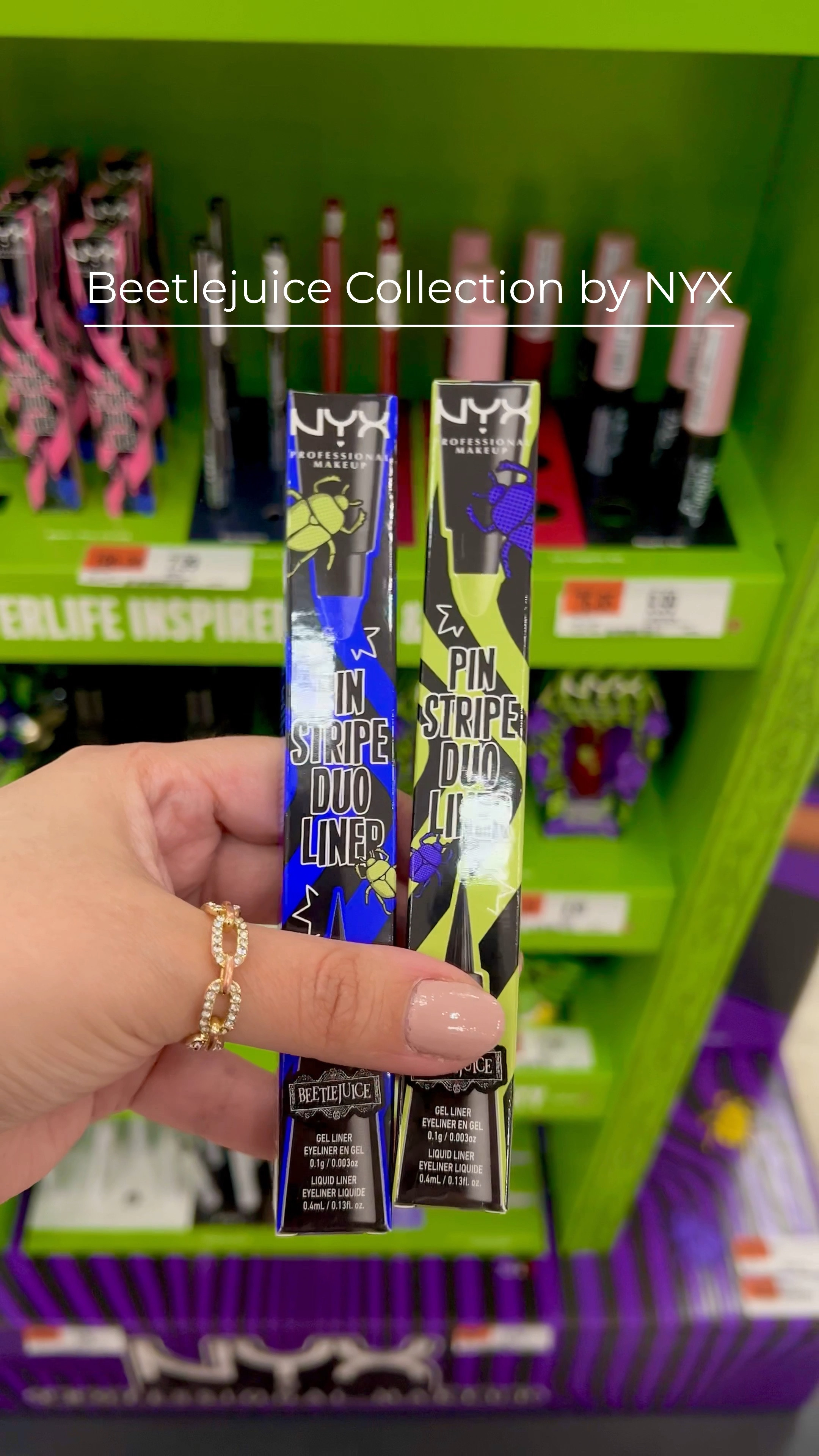 NYX Bettlejuice collection at Target 
Perfect for Halloween! 

#LTKStyleTip #LTKBeauty #LTKVideo