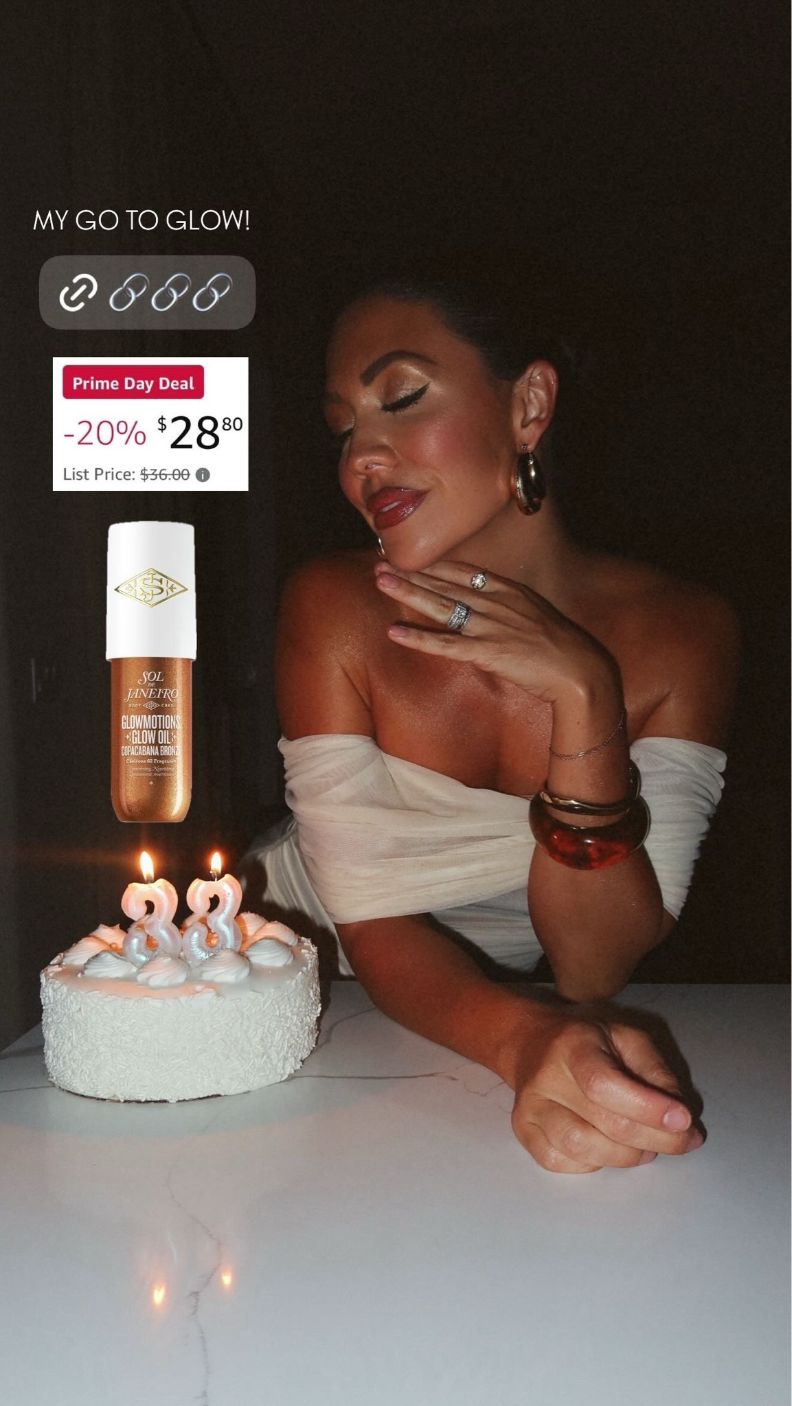 Prime days are here! Sharing my favorite glow oil for summer shimmer 

Beauty

#LTKselfcare #LTKSeasonal #LTKSaleAlert