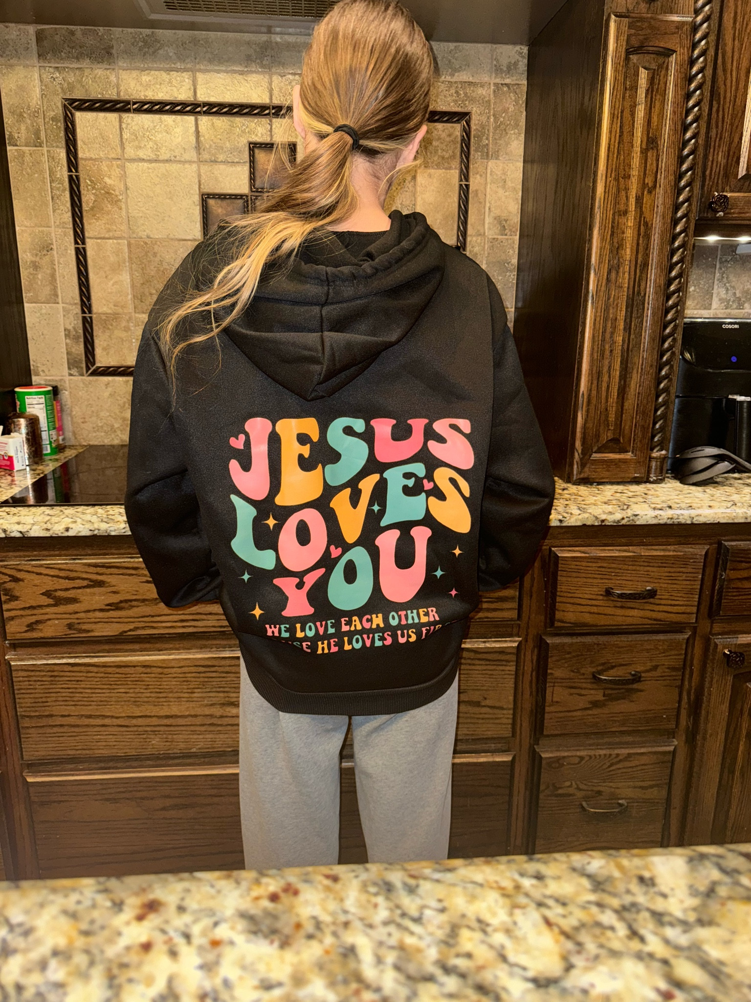 Jesus Loves You Sweatshirt ♥️

My Teen Daughter loves her New Sweatshirt♥️

Sweatshirt//Hoodie//Teen//Teen Fashion//Shein// Teen Shein Fashion//Teen Clothes//Comfy Teen Clothes// Comfy Fit// Comfy Outfit 

#LTKfindsunder50 #LTKkids #LTKfindsunder100