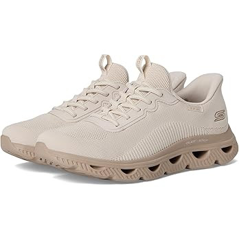 Skechers Women's Glide Step Arc Waves - Hands Free Slip-ins Sneaker | Amazon (US)