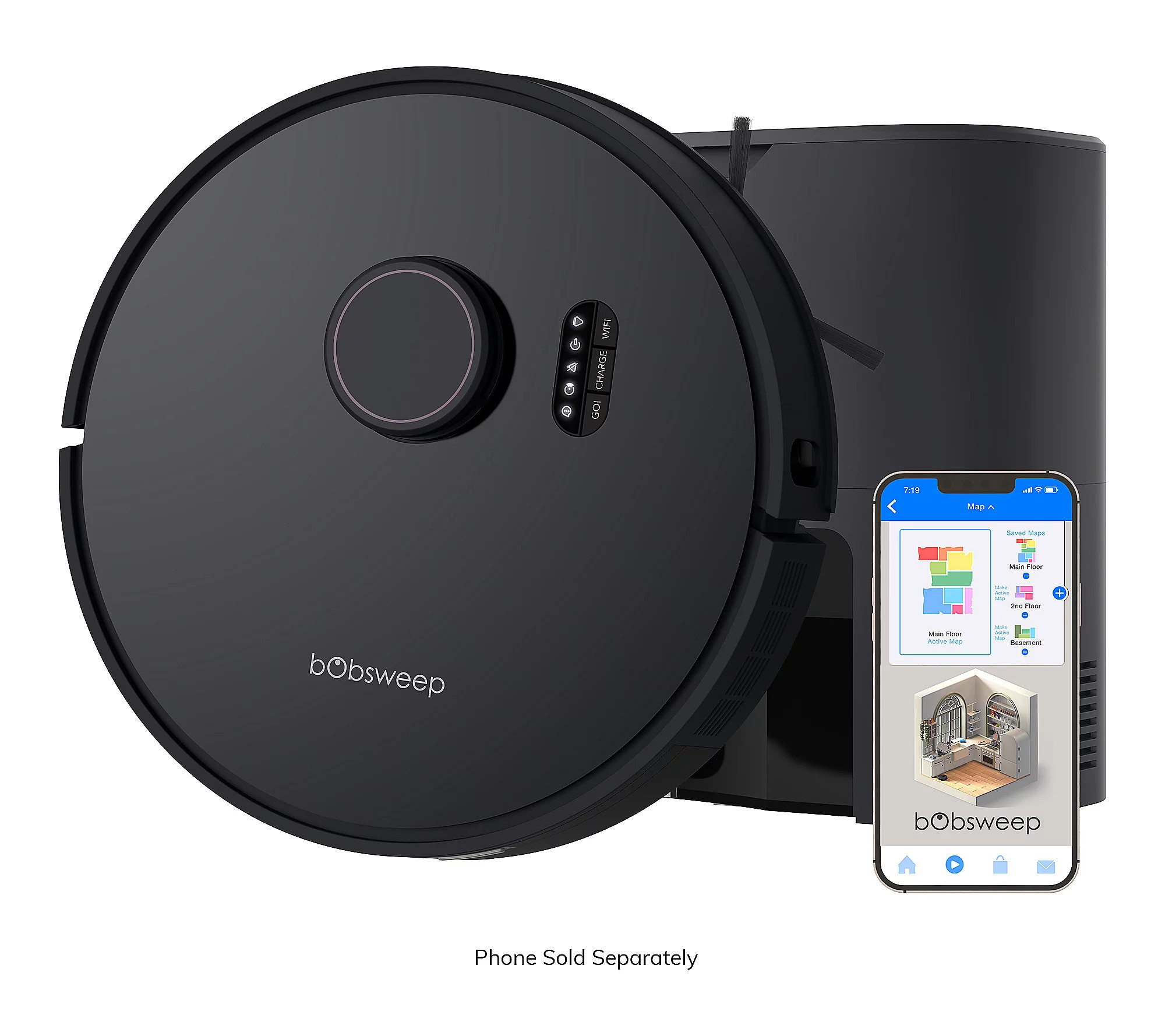 bObsweep Orb-I Robotic Vacuum Cleaner | QVC