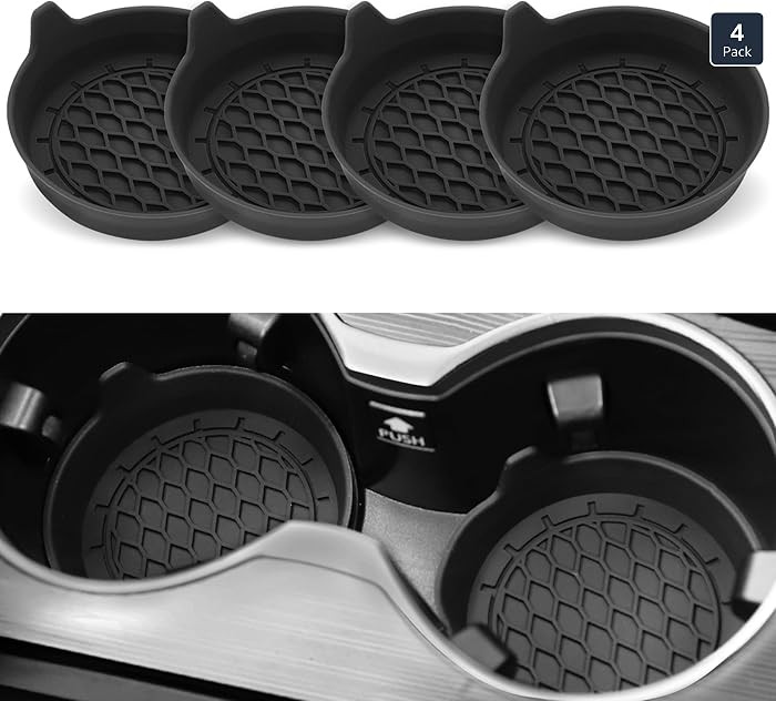 SINGARO Car Cup Holder Coaster, Silicone Cup Holder Insert, Universal Non-Slip Cup Holders, Car A... | Amazon (US)