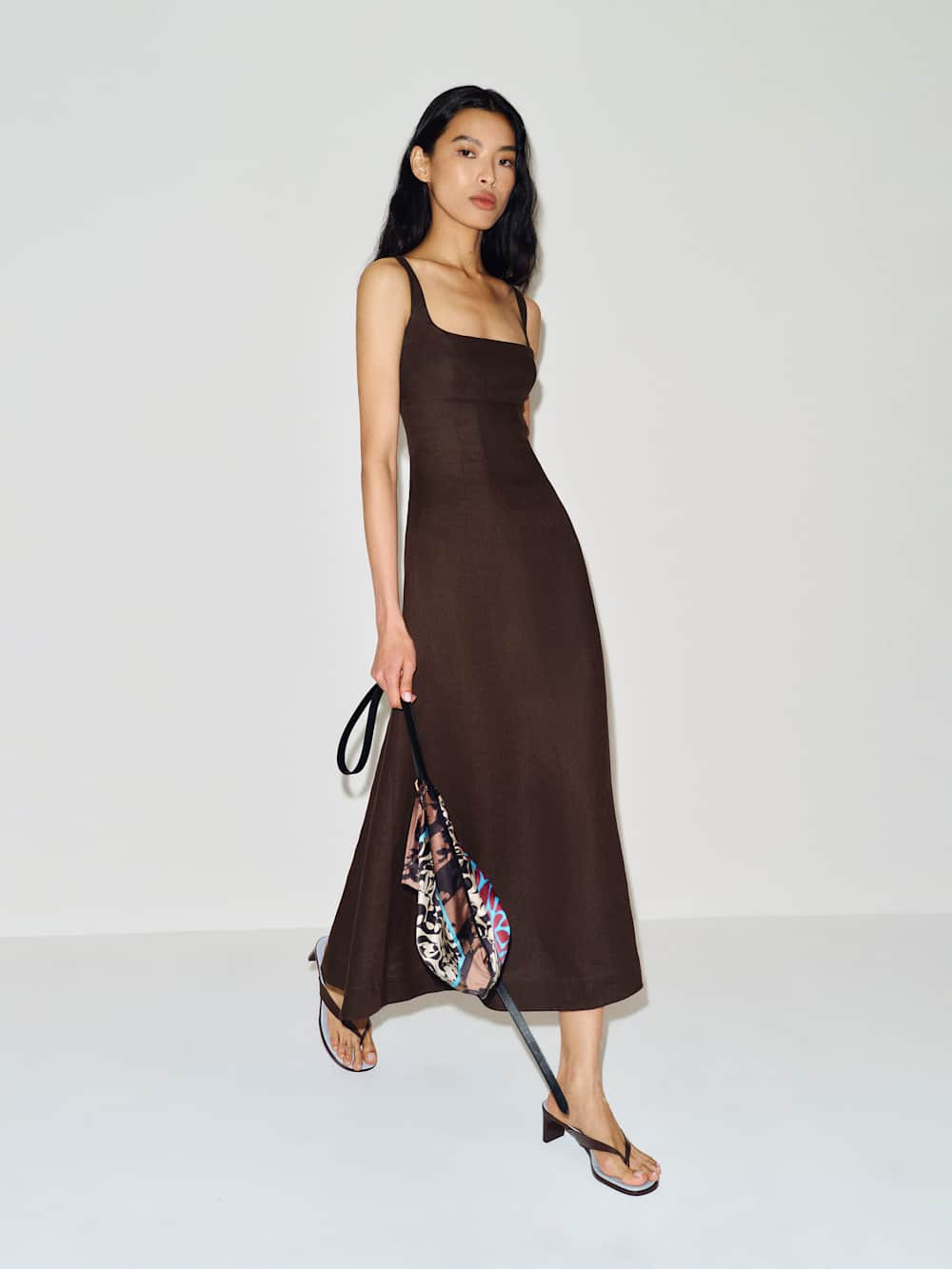 Petites Sabine Linen Dress | Reformation (Global)