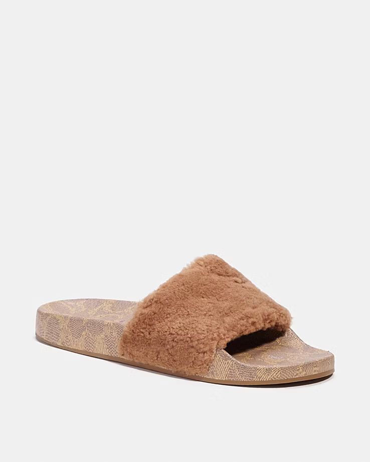Slide With Shearling | Coach (US)
