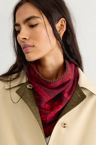 Carmen Knitted Triangle Bandana | Free People (Global - UK&FR Excluded)