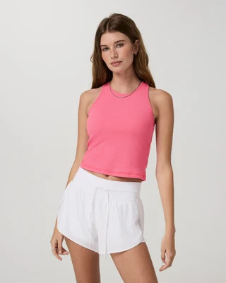 Vuori Pose Plyo Tank Top | Sunset Pink | Medium | Vuori Clothing (US & Canada)