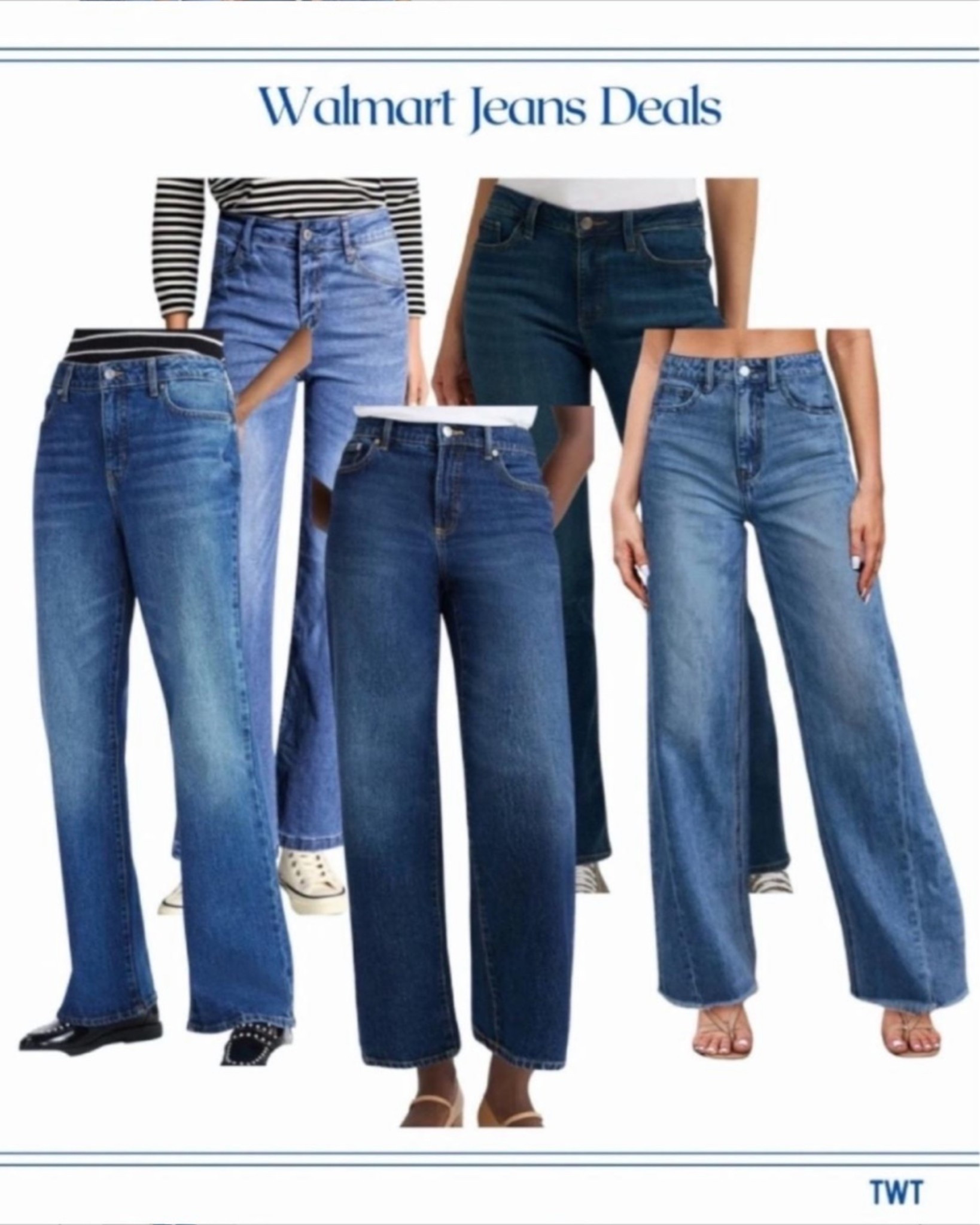 Walmart Jeans Deals!

#LTKootd #LTKWorkwear #LTKSaleAlert