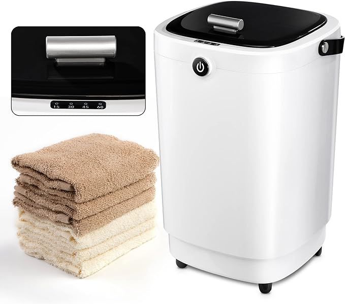 AZOUTDOOR Large Towel Warmer for Bathroom,Luxury Portable Bucket Towel Warmer Fits Up to Two 70"X... | Amazon (US)