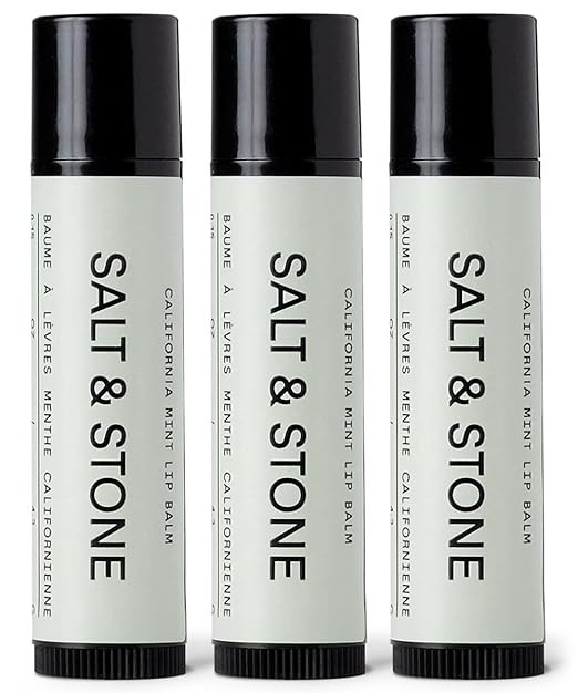 SALT & STONE California Mint Lip Balm | Natural, Moisturizing, Hydrating Long Lasting Lip Balm | ... | Amazon (US)