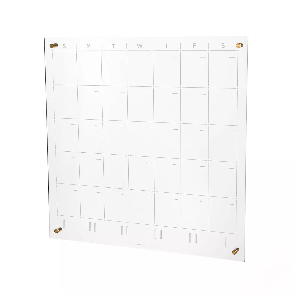 RUSSELL + HAZEL Acrylic Monthly Wall Calendar | Target