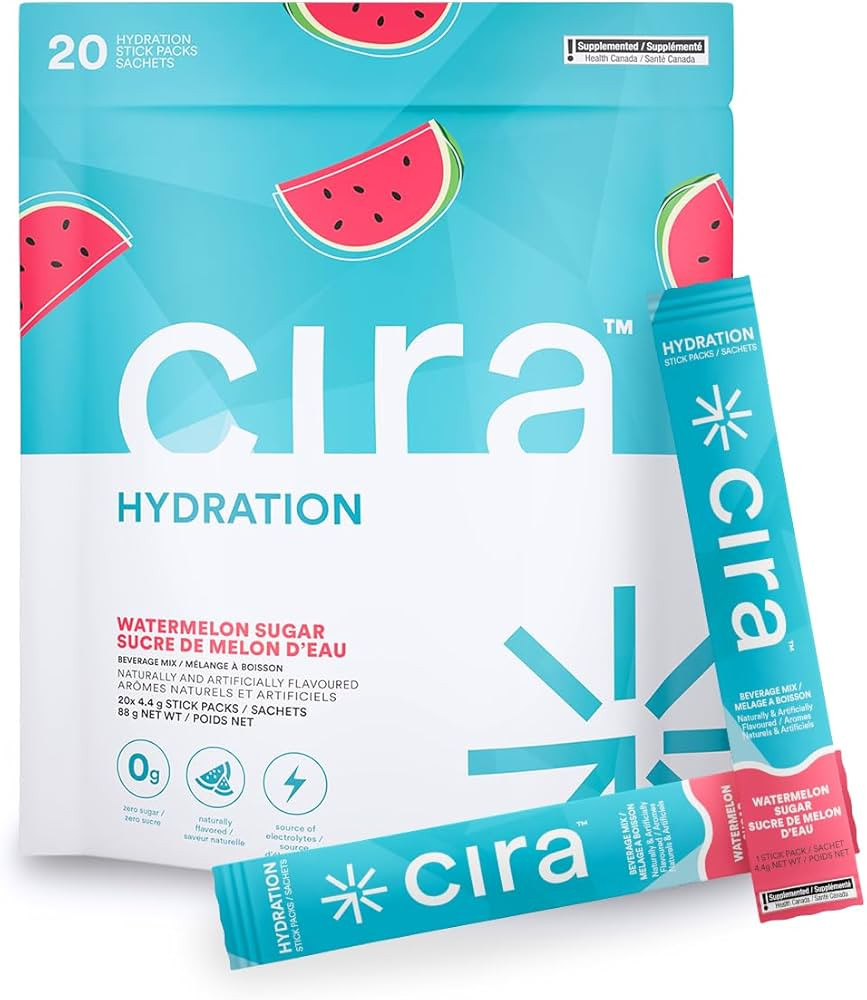 Hydration Stick Packs - Electrolyte Powder & Drink Mix for On-the-Go Dehydration Relief & Recover... | Amazon (CA)