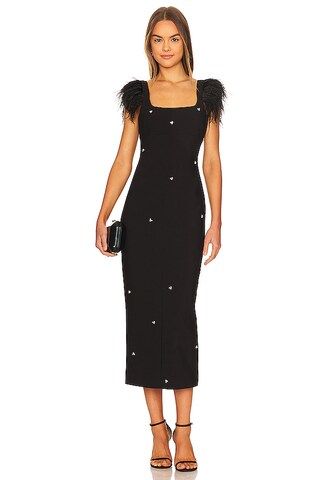 LIKELY Cameron Midi Dress in Black from Revolve.com | Revolve Clothing (Global)
