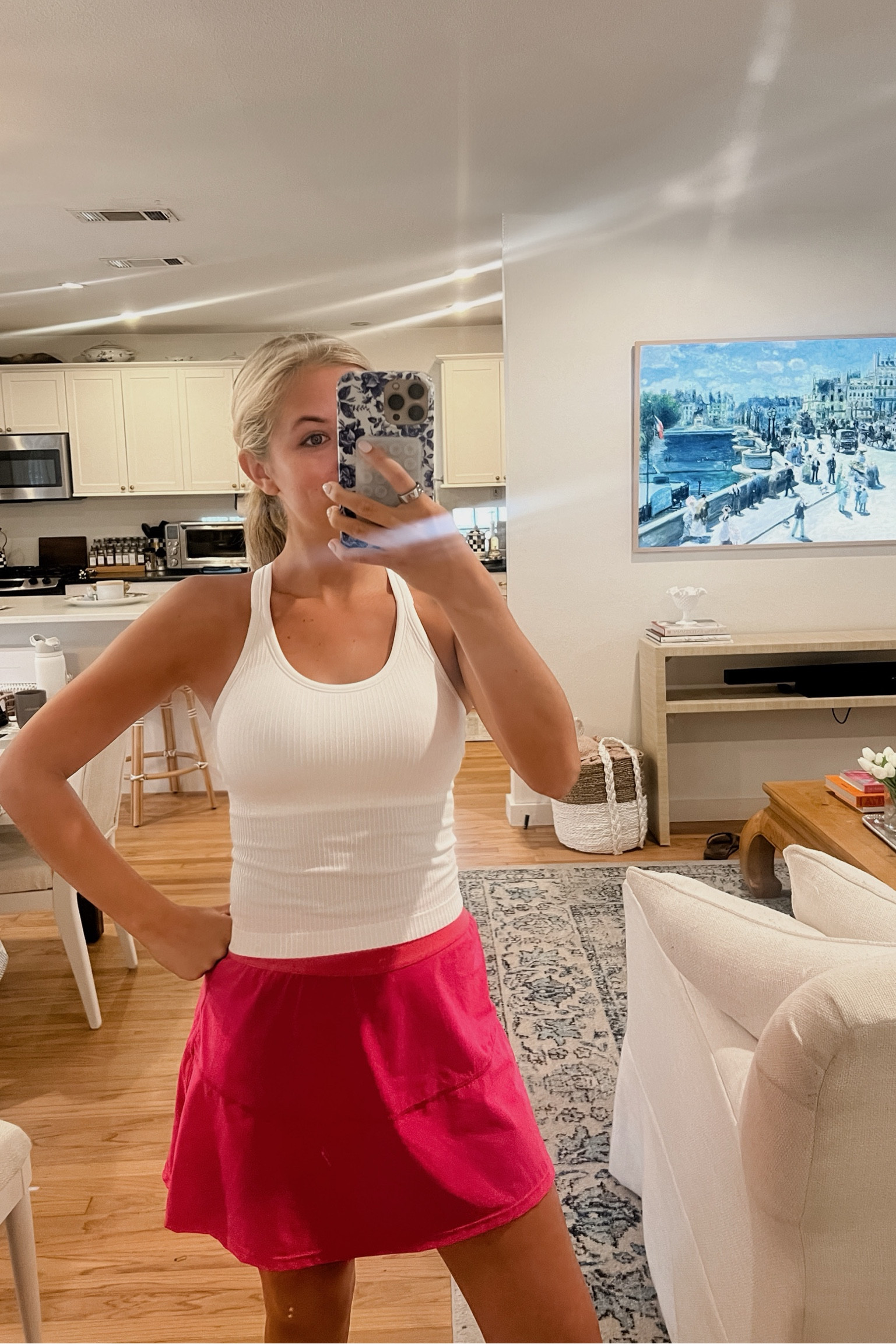 Morning walk outfit! This is the BEST tank from Amazon - I like it even more than my Lulu ones! In a size 4. 

#LTKTravel #LTKFitness #LTKFindsUnder50